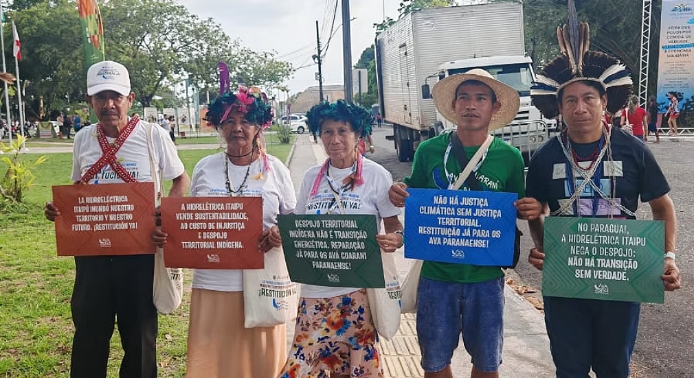 OBIAL: “Para nós as mudanças climáticas começaram com o fechamento das comportas da UHE de Itaipu”, afirmam os Ava-Guarani Paranaenses